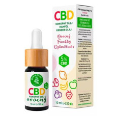 CBD kapky s ovocnou příchutí 5% 10ml