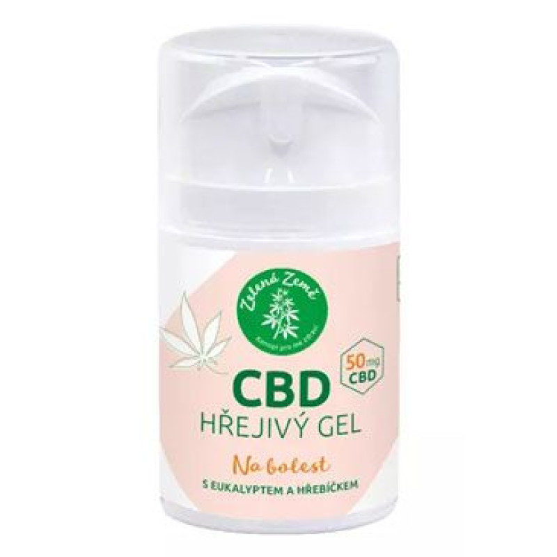 CBD hřejivý gel 50g