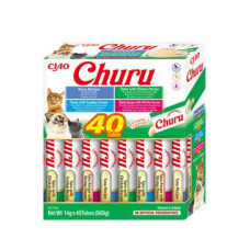 Churu Cat BOX Tuna Seafood Variety 40x14g