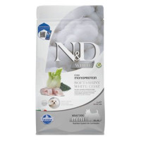 N&D WHITE DOG Adult Mini Sea Bass&Spirulina&Fenn 2kg