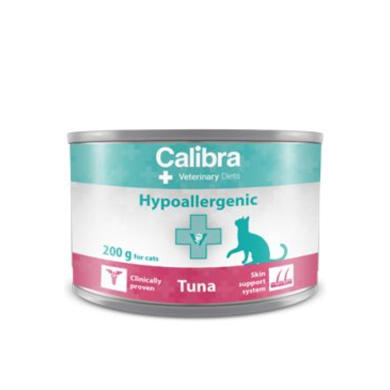 Calibra VD Cat  konz. Hypoallergenic Tuna 200g