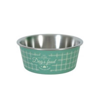 Miska nerez pes FOOD DOG 400ml zelená Zolux