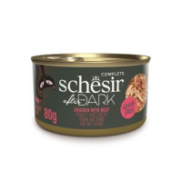 Schesir Cat konz. After Dark Wholefood kuře/hovězí 80g