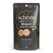 Schesir Cat kapsa After Dark Velv.Mousse kuře/kachn80g