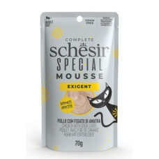 Schesir Cat kapsa Special Mousse Exigent kuře/játra70g