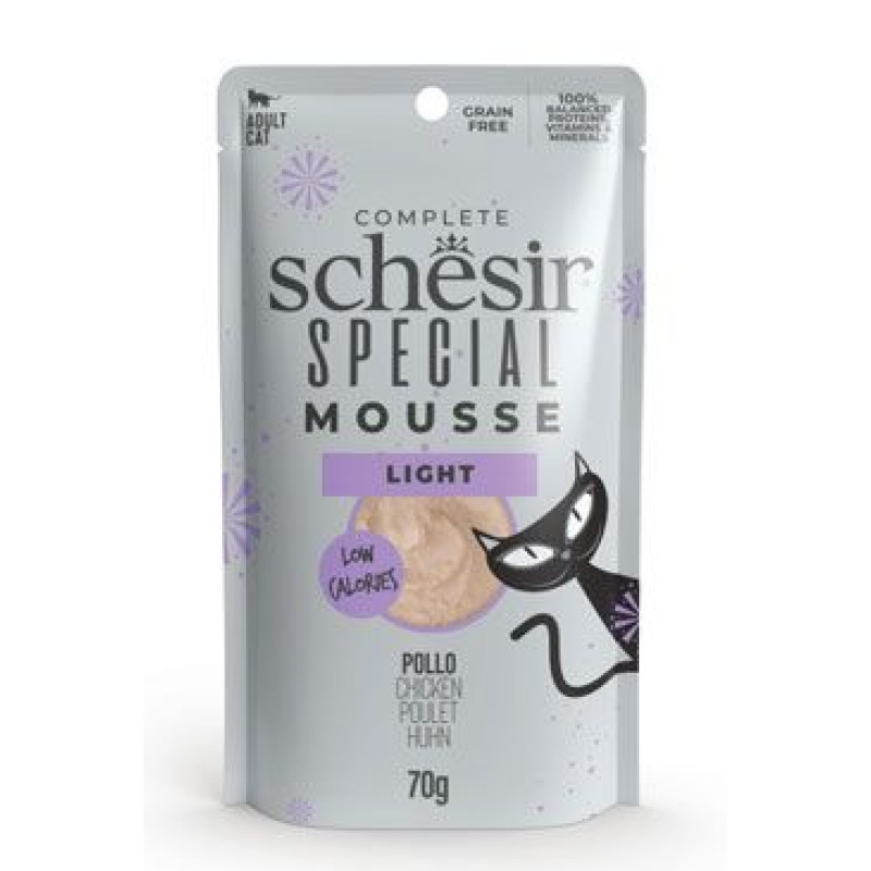 Schesir Cat kapsa Special Mousse Light kuře 70g