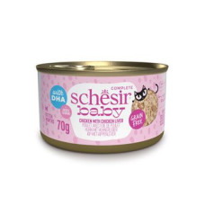 Schesir Cat konz. Kitten Wholefood kuře/játra 70g