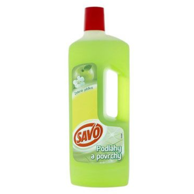 Savo Povrchy a podlahy zelené jablko 750ml