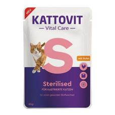 Kattovit Cat Vital Care Sterilized kuře kapsa 85g