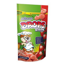 Pochoutka hlodavec Mlsoun jahodové dropsy 75g