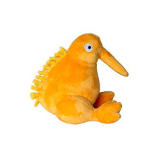 Hračka pes PLUSH plyš,pískací,oranžová 16cm Kiwi