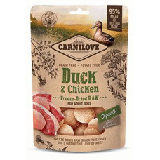 Carnilove Raw Freeze-Dried Snacks Duck&Chicken 60g