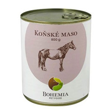 BOHEMIA MASO Koňské ve vlastní šťávě 800g