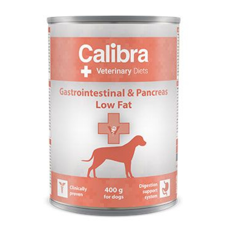 Calibra VD Dog  konz. Gastrointestinal Low Fat 400g