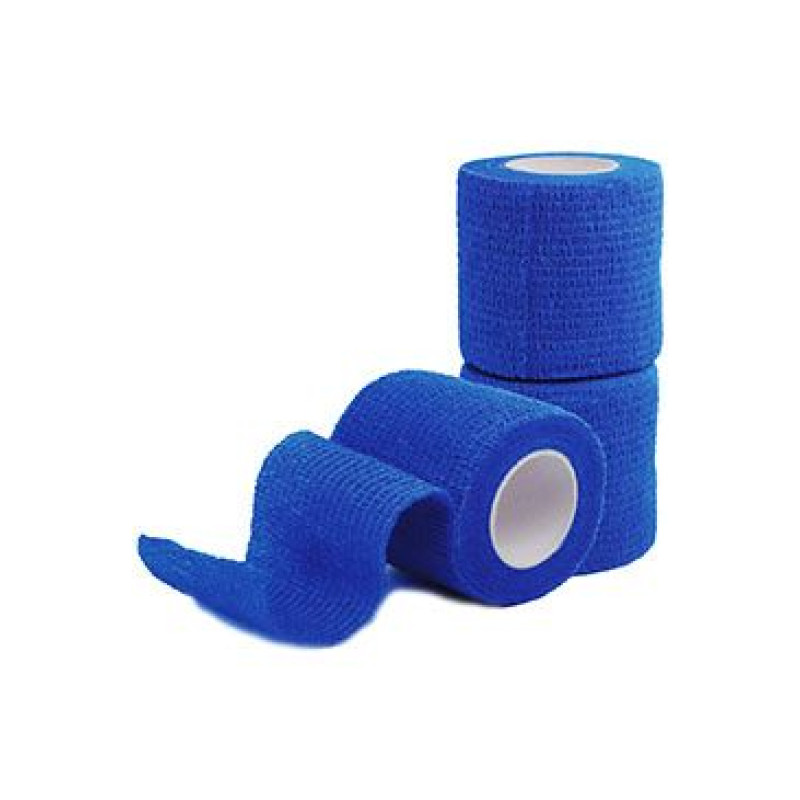 Obinadlo Flex Cohesive 10cm x 4,5m Kruuse modré 1ks