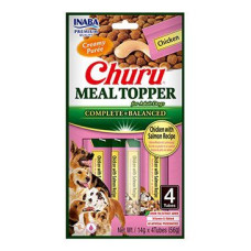 Churu Dog Meal Topper Chicken with Salmon Recipe 4x14g