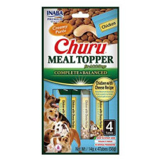 Churu Dog Meal Topper Chicken with Cheese Recipe 4x14g