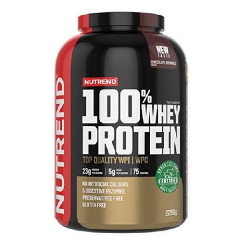 Nutrend Whey Protein 100 % čokoládové brownies 1000g