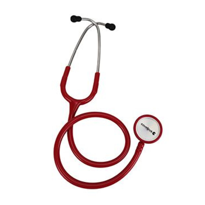 Fonendoskop CVET Adult 2-komorový, burgund.červeň NEW