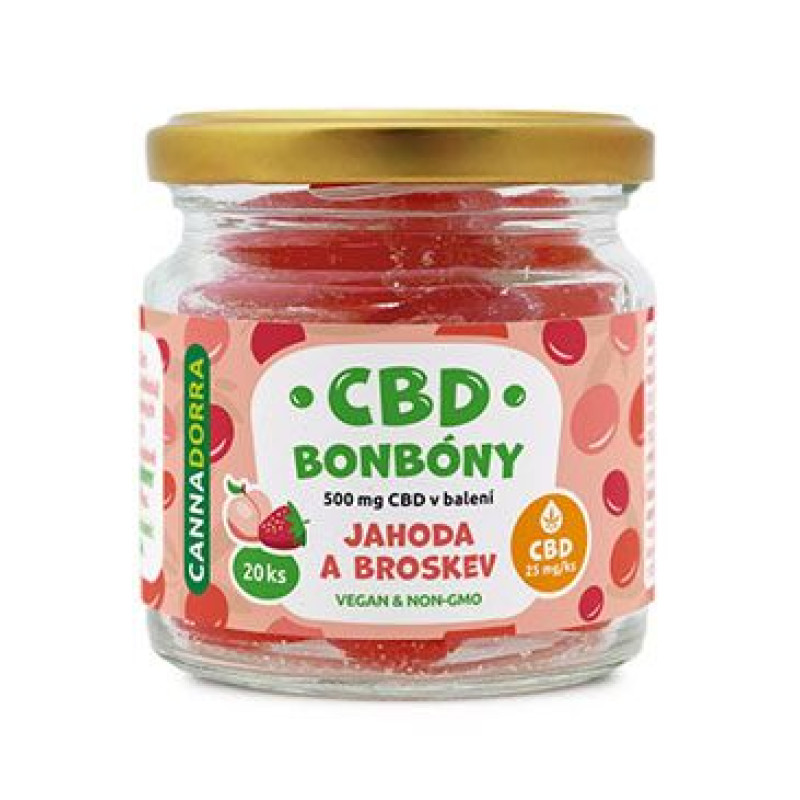 CBD bonbóny 20ks