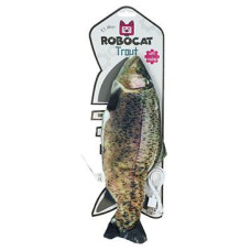 Hračka kočka Robocat Fish pstruh madnip, USB 30cm