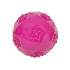 Hračka pes míček TPR POP BALL 7,5cm růžová Zolux