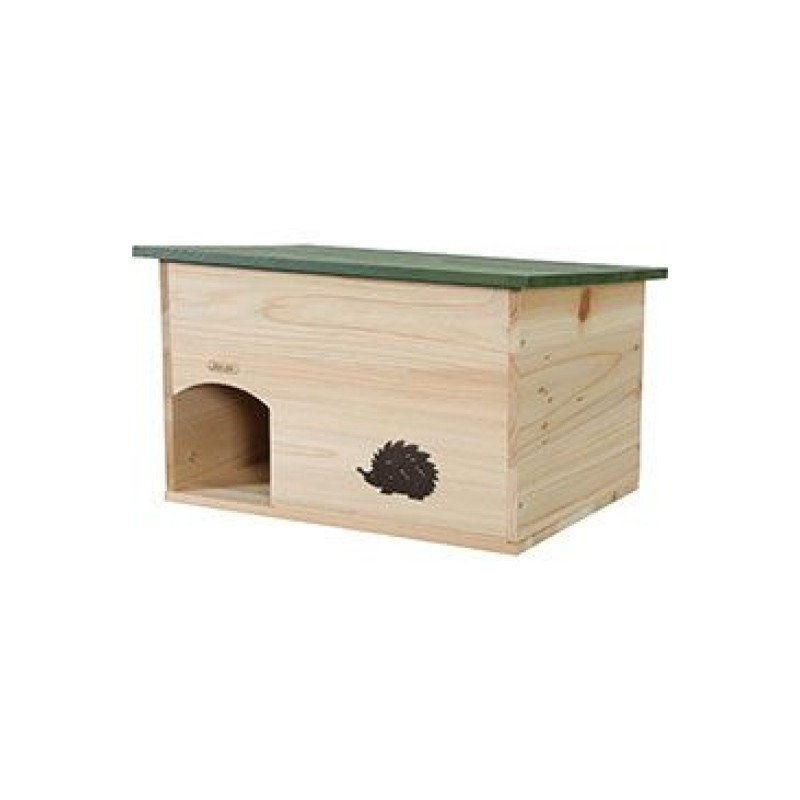 Domek pro ježky, dřevěný, zelená Zolux