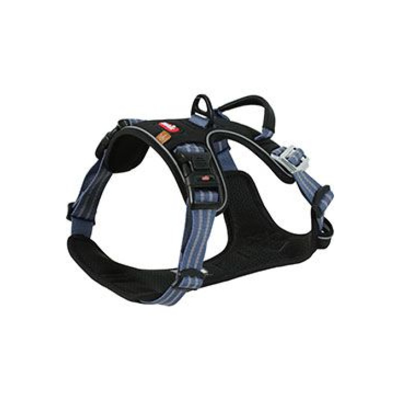 Postroj pes BIVOUAK technický modrá S Zolux