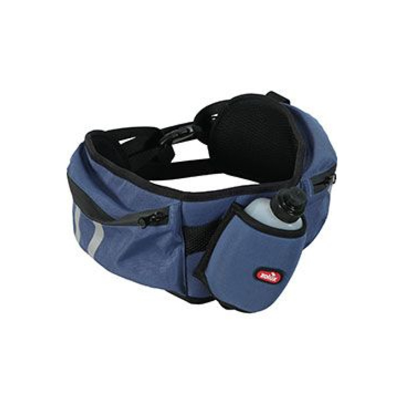 Sportovní opasek BIVOUAK s lahví 250ml modrá Zolux