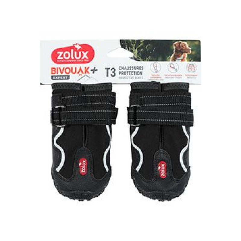 Botička ochranná BIVOUAK černá T3/6,4cm Zolux