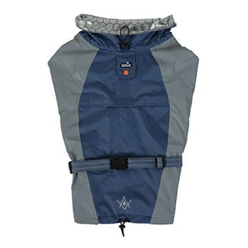 Obleček voděodolný pro psy BIVOUAK modrá 45cm Zolux
