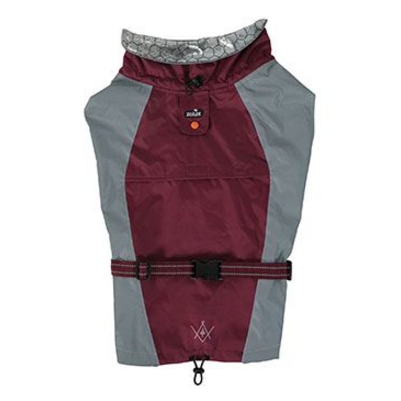 Obleček voděodolný pro psy BIVOUAK červená 70cm Zolux