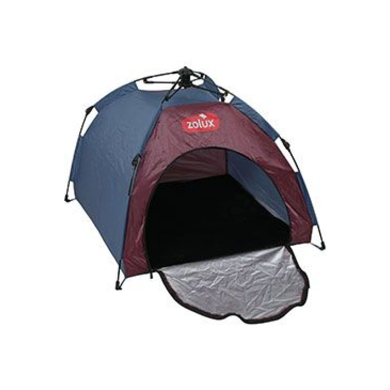 Stan pro psa BIVOUAK modrá/červená Zolux