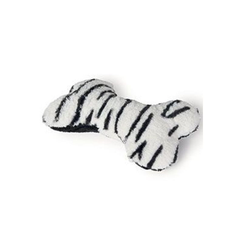 Hračka pes Kost Safari Myca zebra 20cm plyš KAR