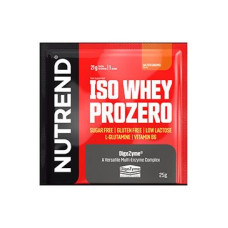 Nutrend ISO WHEY PROZERO slaný karamel 25g