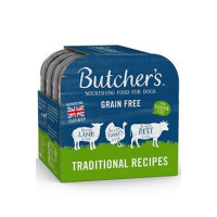 Butcher's Dog Original hovězí/krůt/jehn vanička 4x150g