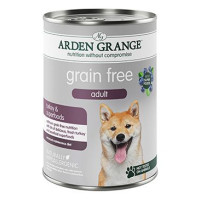 Arden Grange GF Dog Adult Turkey&Superfoods konz. 395g