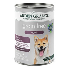 Arden Grange GF Dog Adult Turkey&Superfoods konz. 395g
