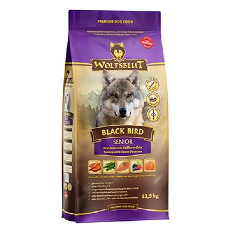 Wolfsblut Dog Senior Black Bird 12,5kg