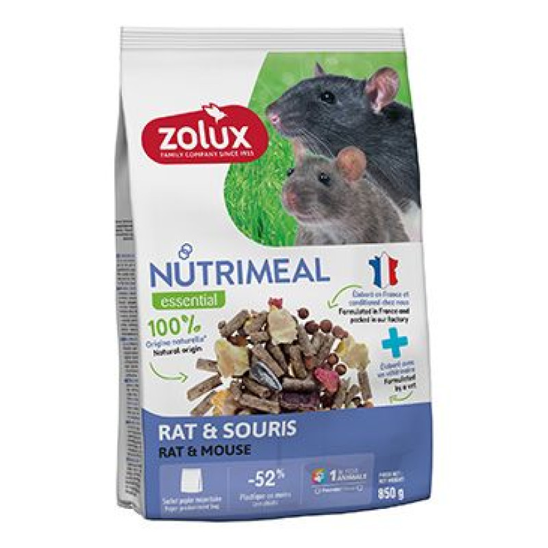 Krmivo pro krysy a myši NUTRIMEAL mix 850g Zolux