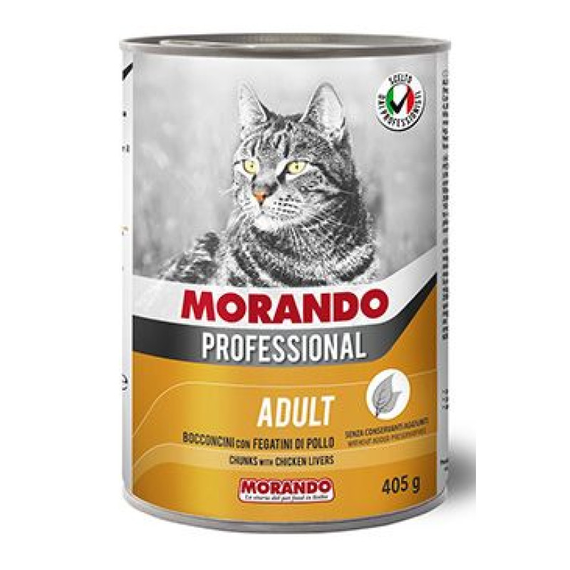 Morando Professional konz.pro kočky kuřecí játra 405g