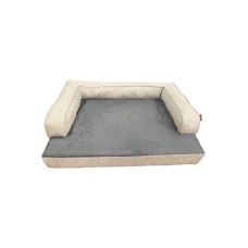 Pelech matrace Gudy 80x60x20cm, šedo/béžová