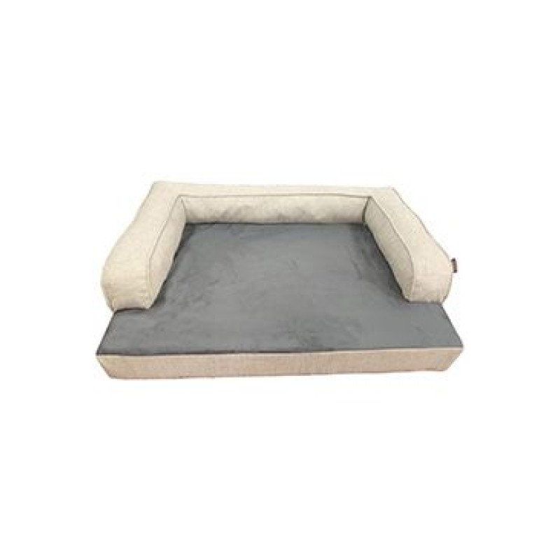 Pelech matrace Gudy 80x60x20cm, šedo/béžová