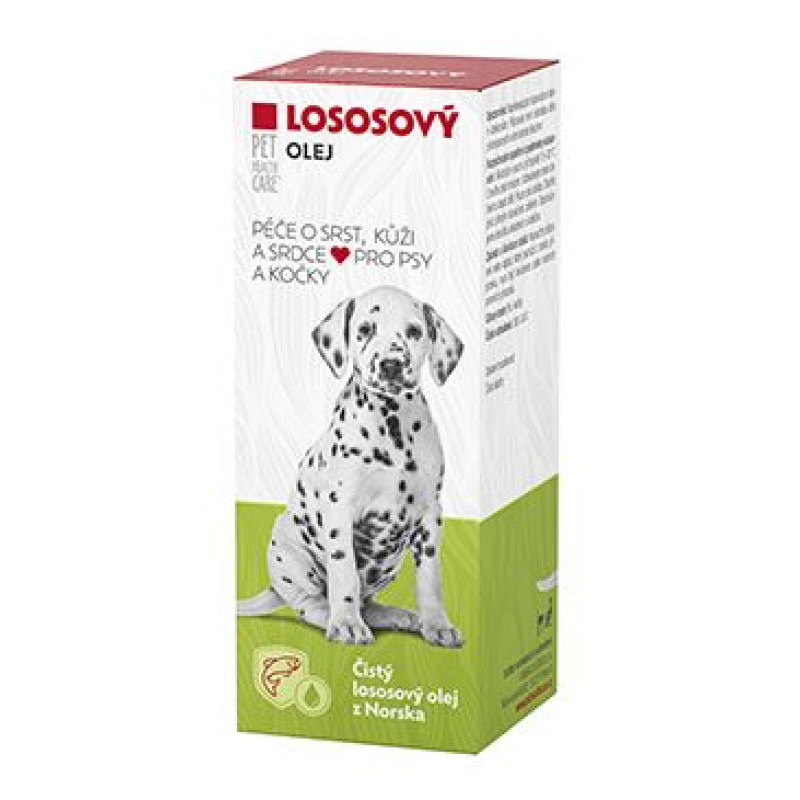 Péče o srst,kůži,srdce pro psy,kočky los.olej250ml PHC