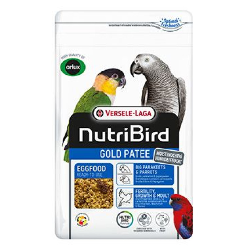 VL Nutribird Treats Gold Patee Big Parak.&Parrots 1kg