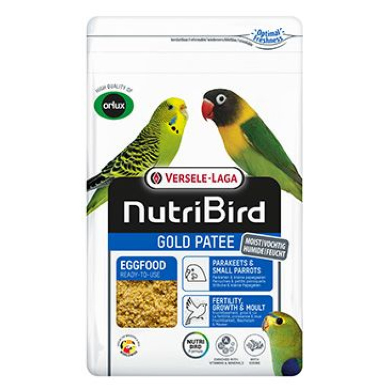 VL Nutribird Treats Gold Patee Parak.&Small Parrots1kg