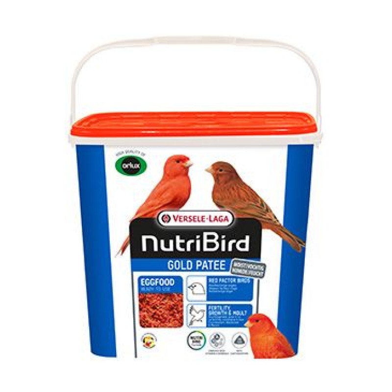 VL Nutribird Treats Gold Patee Red Factor Birds 5kg