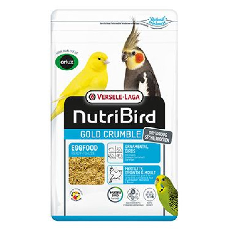 VL Nutribird Gold Crumble Ornamental Birds 10kg