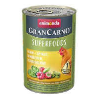 Animonda pes GRANCARNO konz. Superfoods kuřecí 400g