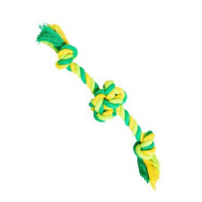 Hračka pes Míč bavlněný, 2 ramena 17cm HipHop